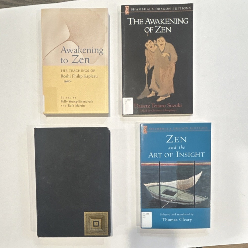 Zen Book Lot Awakening to‎ Zen Suzuki Kapleau Shambhala Ex-Library Vintage